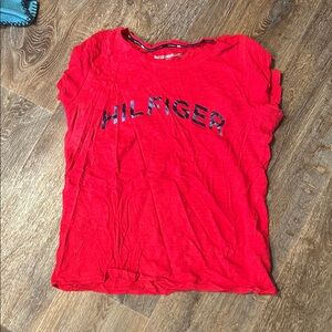 Tommy Hilfiger Bold Red Tee